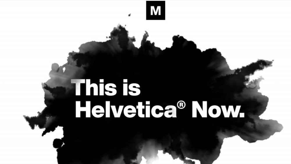 web design tools: helvetica now
