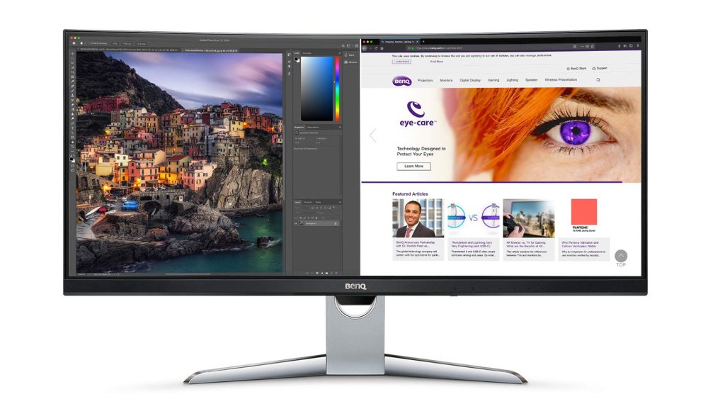 Best monitors for MacBook Pro: BenQ EX3501R