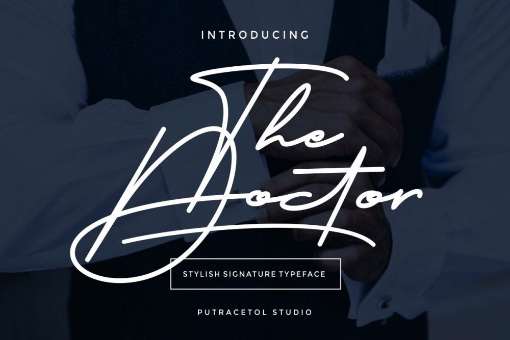Best free calligraphy fonts of 2019: The Doctor
