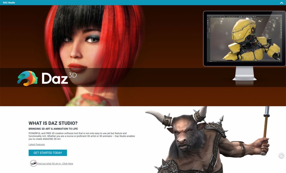 Best free 3D apps: Daz Studio