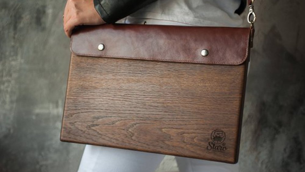 Best hard laptop case: StaroUA Real Wood Laptop Hard Case