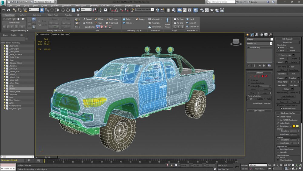 Make vehicle animations with iClone 7: Prepare the car model