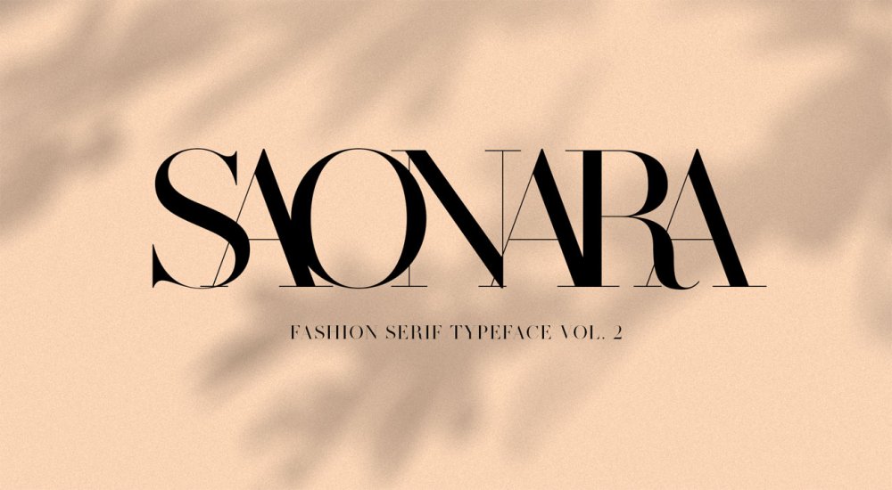 10 best free serif fonts of 2019: Saonara