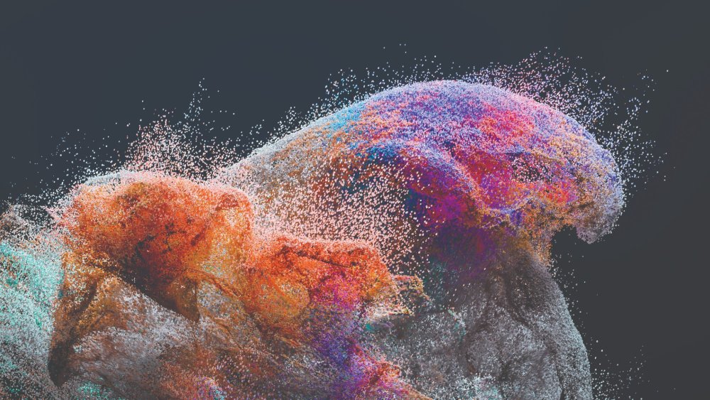 Colourful motion graphics
