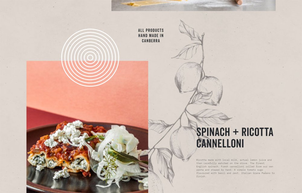 6 websites that use illustration brilliantly: The Food Dispensary