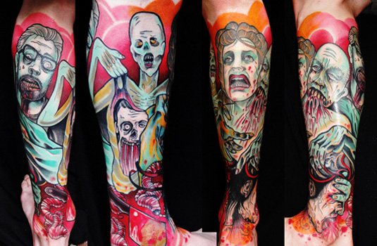 Tattoo art designs: Adriaan Machete
