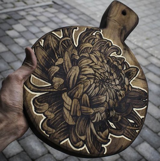Craft trends 2019:  Pyrography