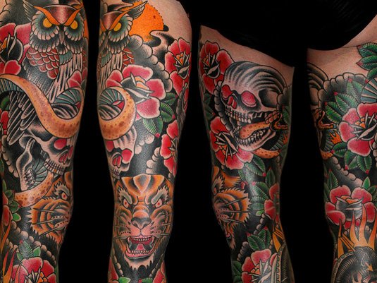 Tattoo art designs: Myke Chambers