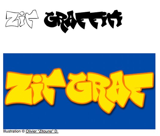 Graffiti font Zit Graffiti