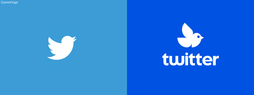Twitter logos: official and redesigned