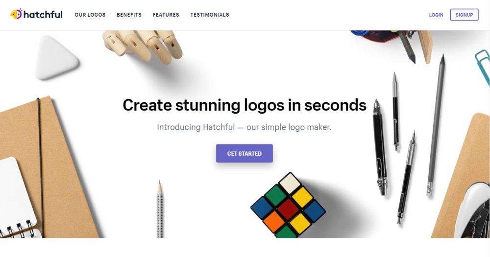 Free logo design tools: Hatchful