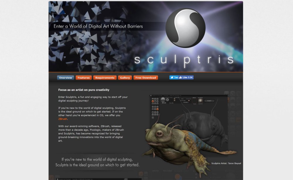 Best free 3D apps: Sculptris