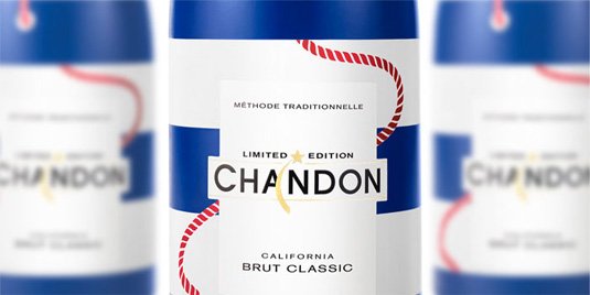 Packaging design: chandon branding
