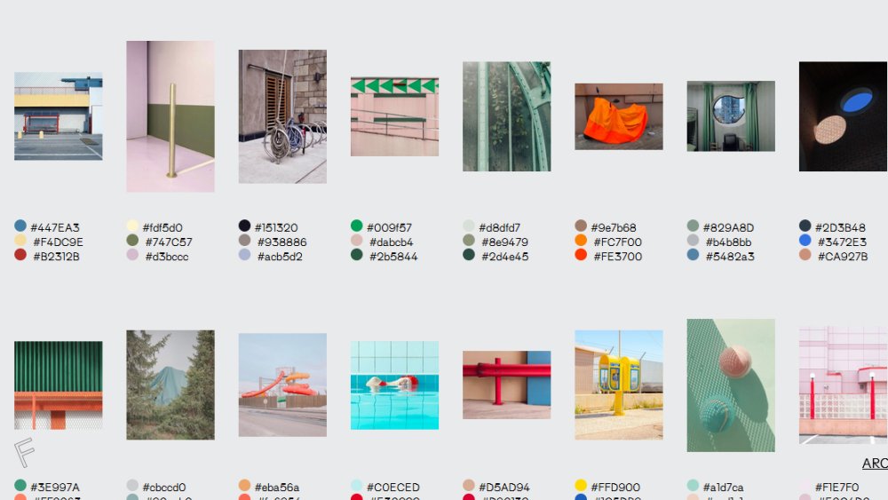 web design tools: found color