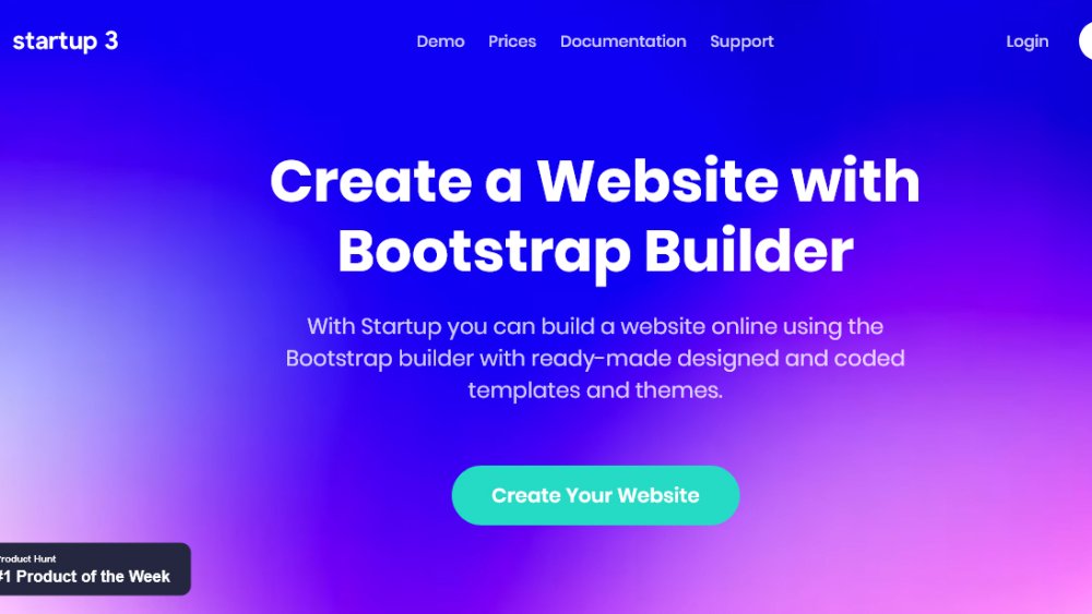 startup 3 web design tools