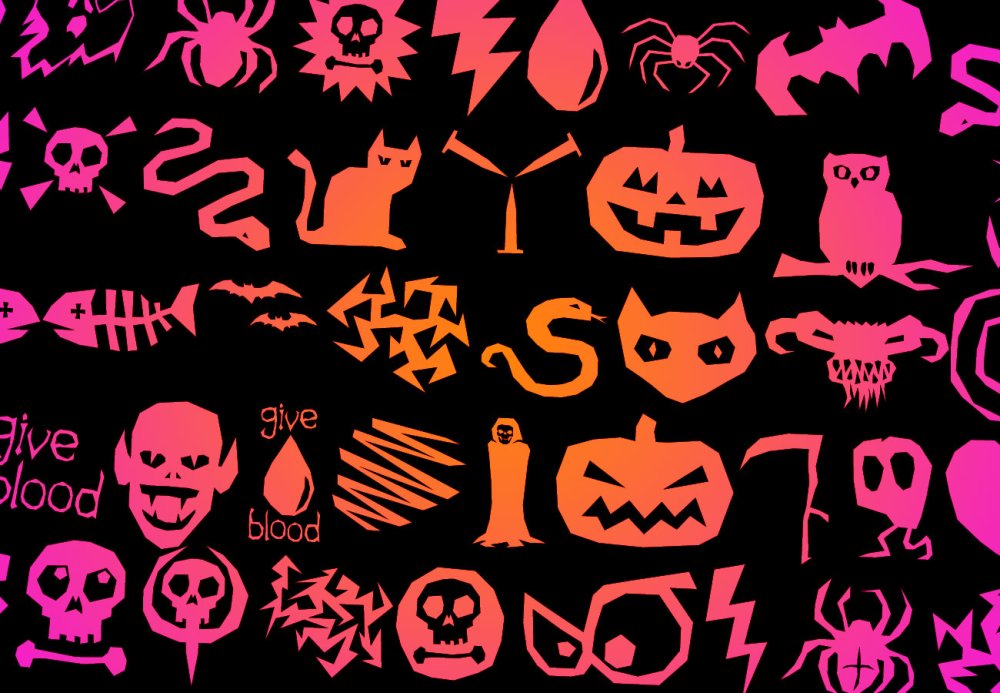 Free Halloween fonts: Ill October