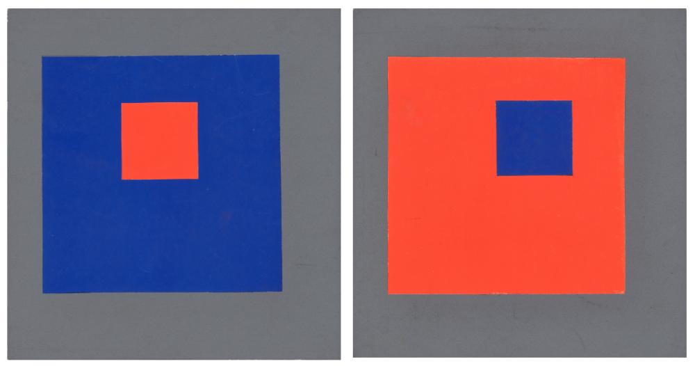 Erich Mrozek colour square studies