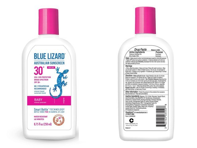 Blue Lizard sunscreen