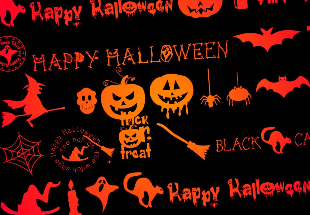 Free Halloween fonts: Freaky Halloween