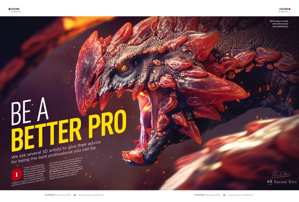 spread from 3D World 240