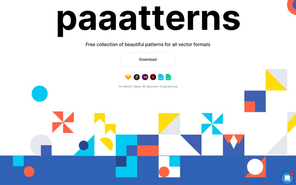 Free design resources: Paaatterns