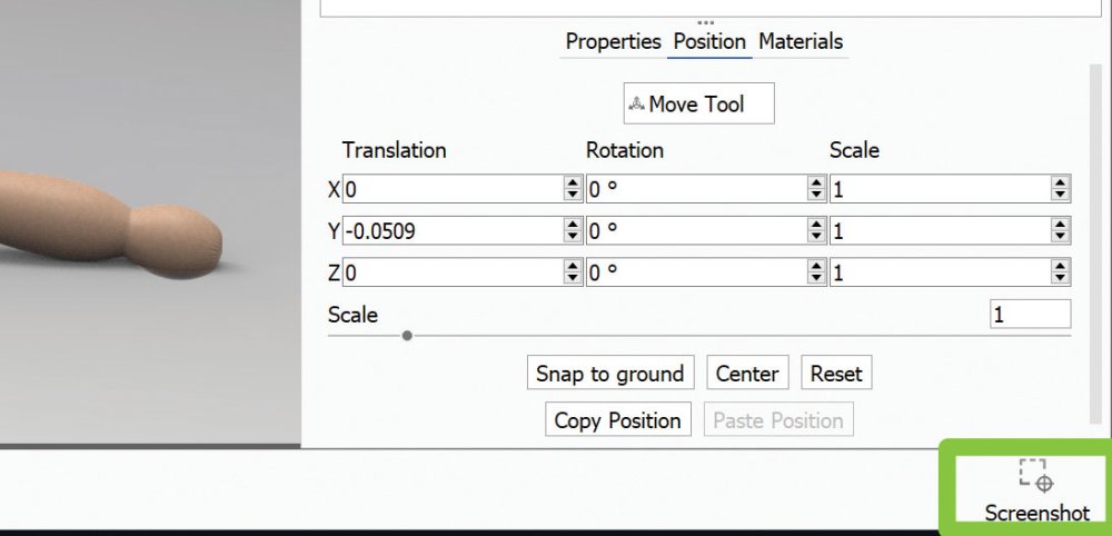KeyShot rendering tips: Take screenshots