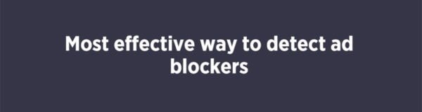 Best Free JS Adblock Detection Scripts For The Web