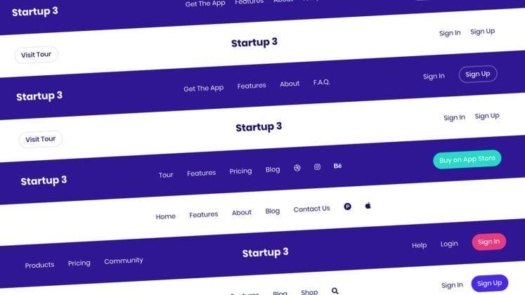 Bootstrap Navbar Guide and Free Navigation Examples