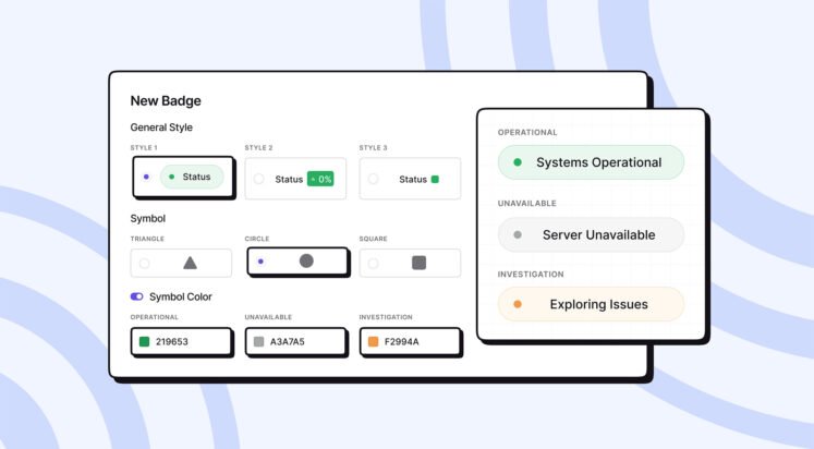 Best Status Website Badge Examples: How to Customize the Design