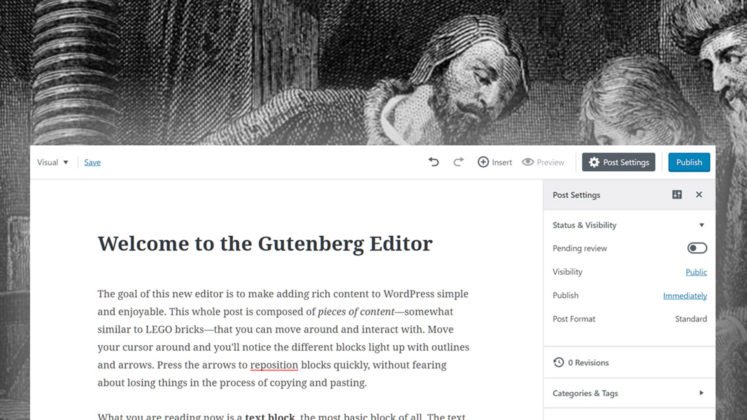 A Comprehensive Guide About the Gutenberg WordPress Editor